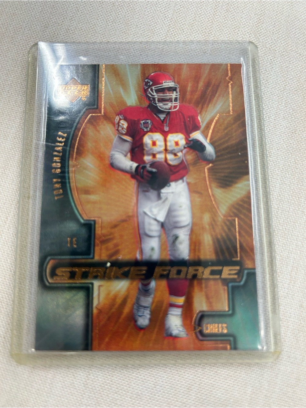 Upper Deck Strike Force Tony Gonzalez